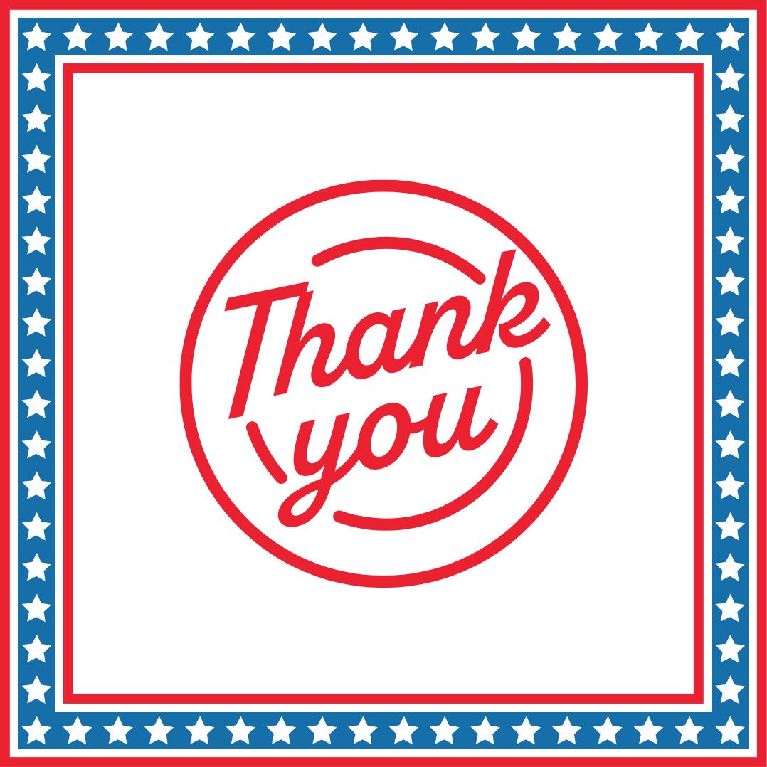 Thank You for Your Service (Military Appreciation)