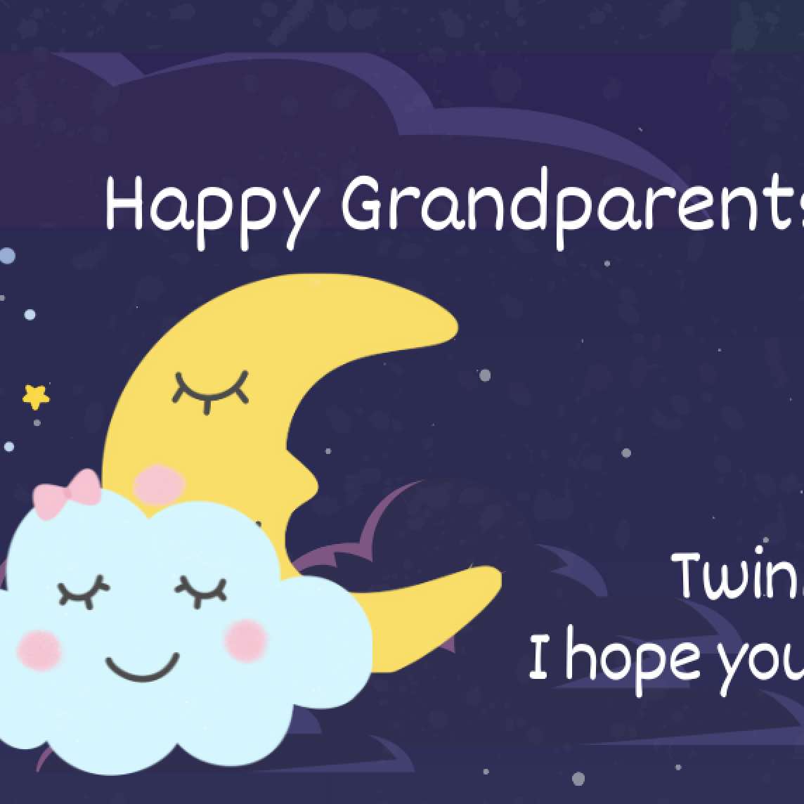 Twinkle Twinkle Little Star (Grandparents Day E-card) - Make Momentos