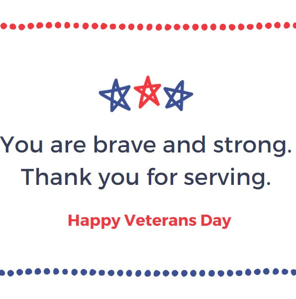 Happy Veterans Day E-card - Make Momentos