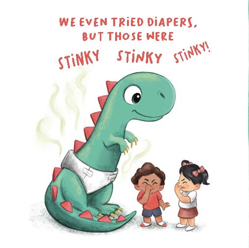 How to Potty Train a Dinosaur - Make Momentos