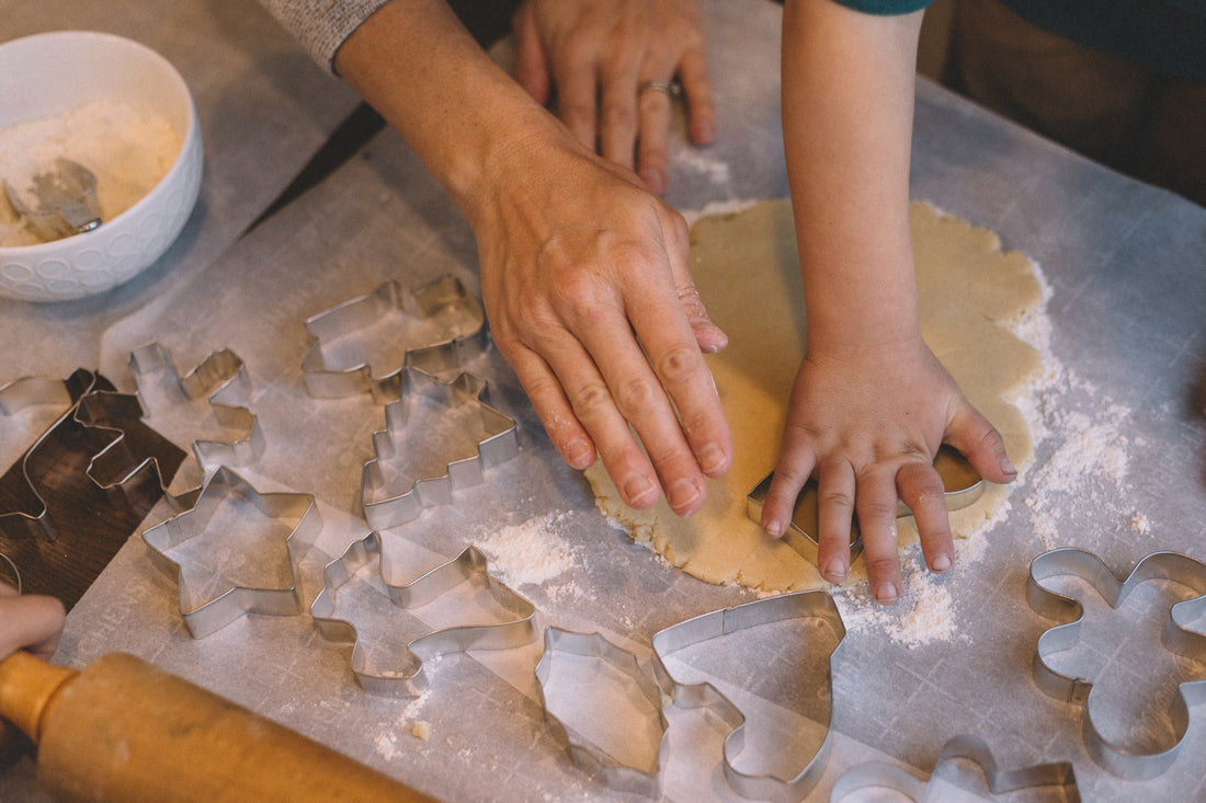 Making sugar cookies and other Christmas traditions