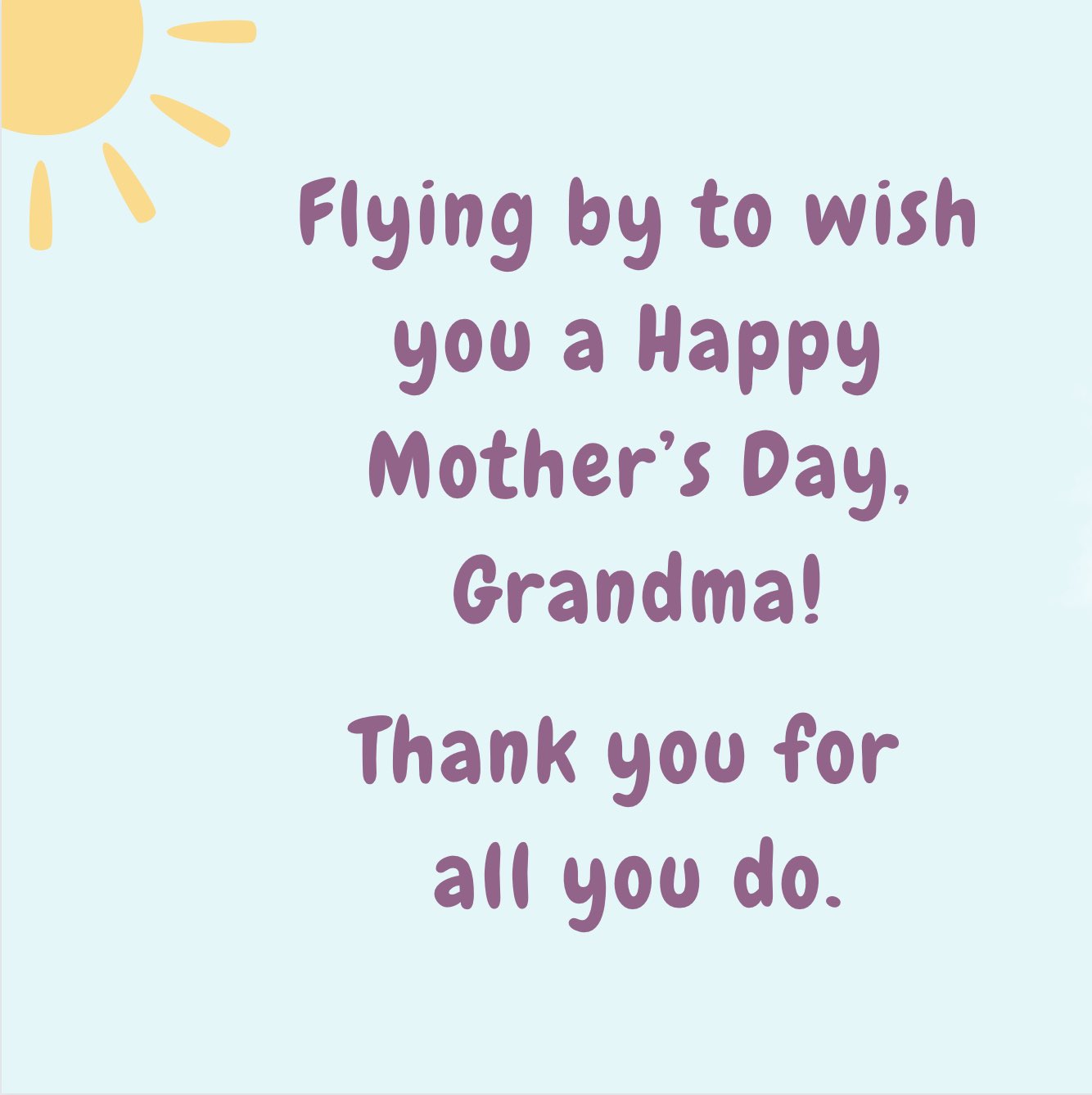 Best Grandma (Mother’s Day)