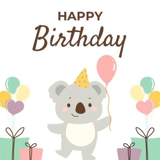 Joyful Happy Birthday E-card - Make Momentos
