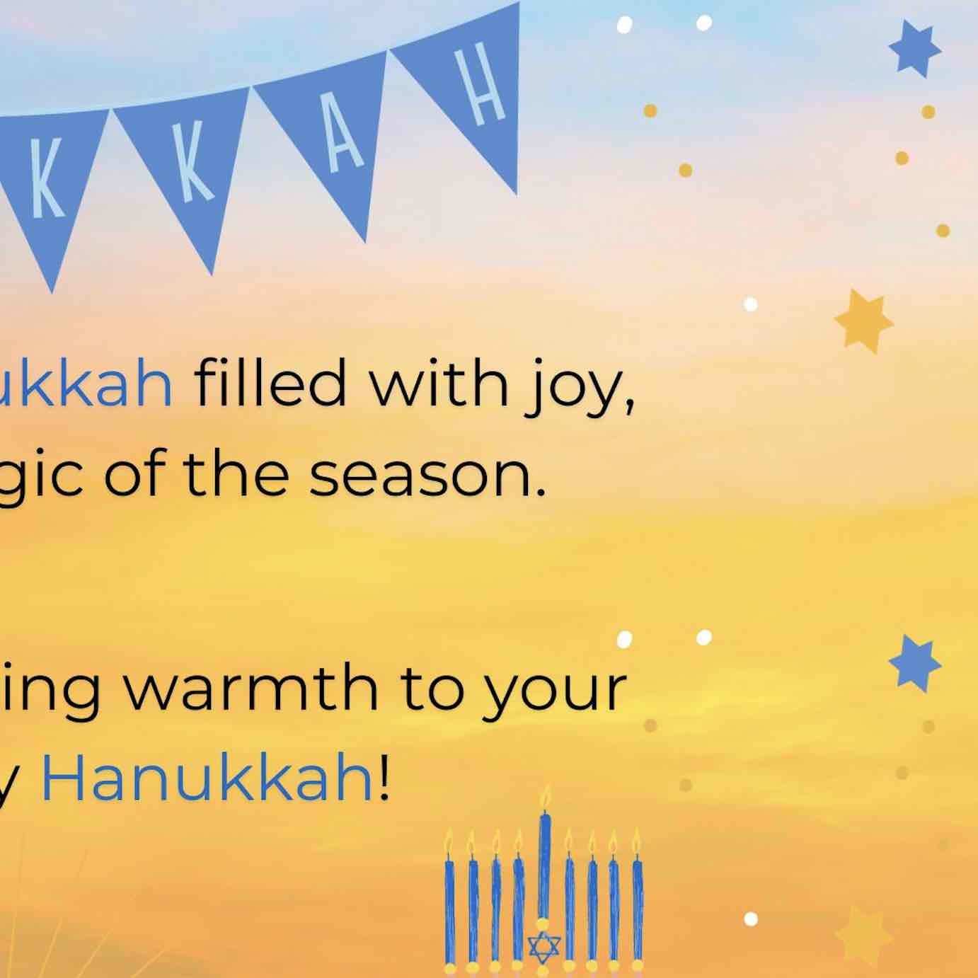 Joy and Light (Hanukkah)