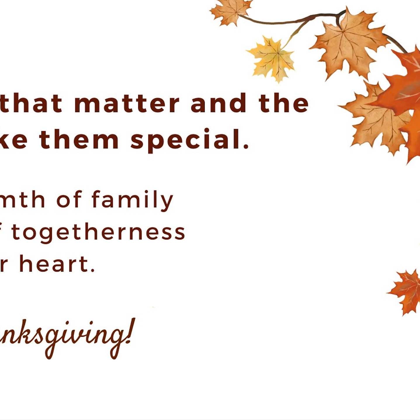Thanksgiving Moments E-card - Make Momentos