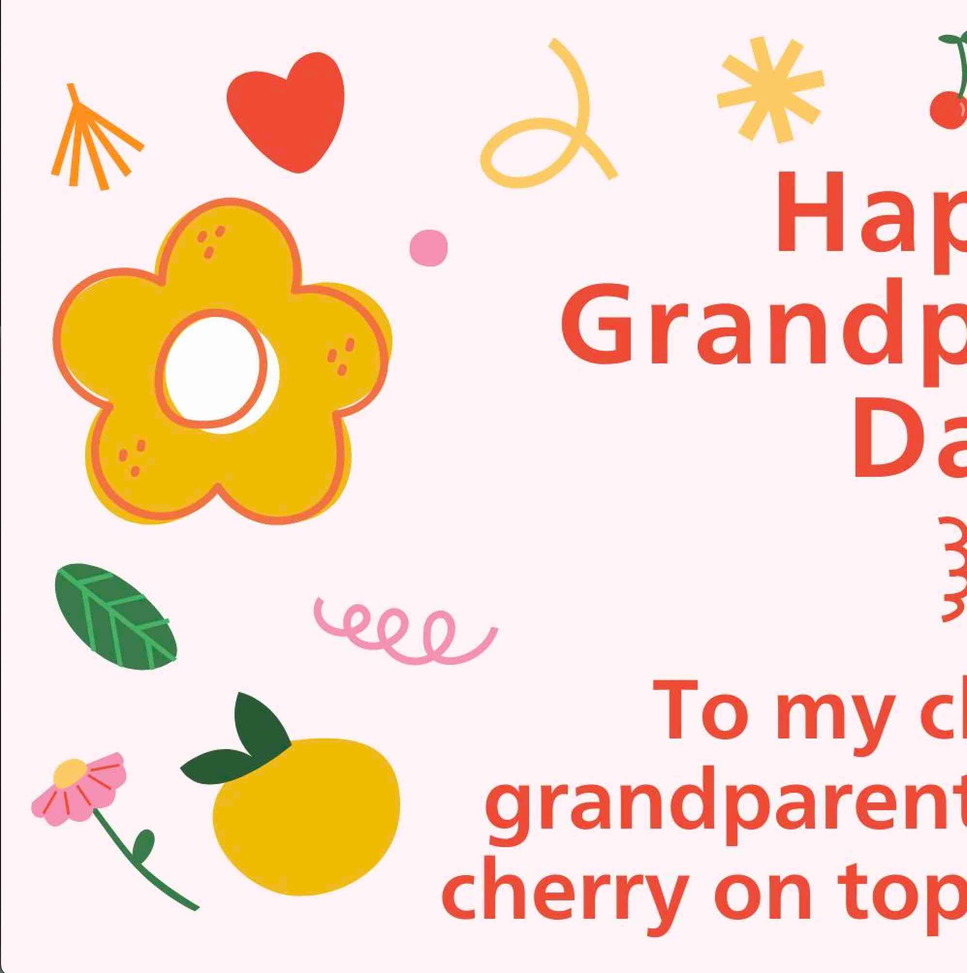 Cherry on Top (Grandparents Day E-card) - Make Momentos