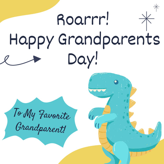 Dino-Mite Grandparents (Grandparents Day E-card) - Make Momentos