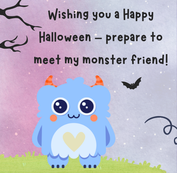 Spooky Monster Greetings