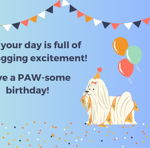 Paw-some Birthday E-Card - Make Momentos