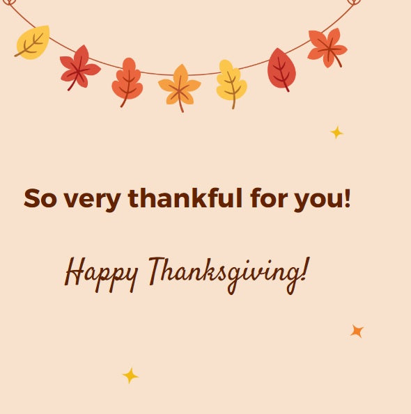 With Gratitude at Thanksgiving E-card - Make Momentos
