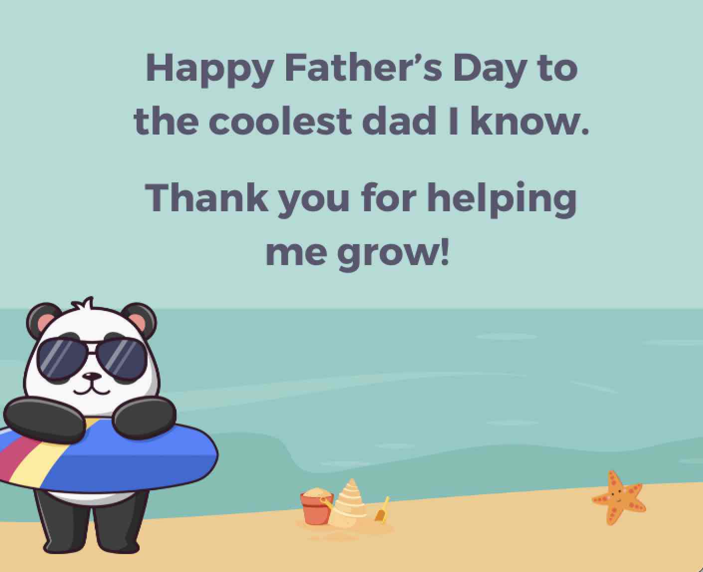 Father's Day E-Card for Dad - Make Momentos