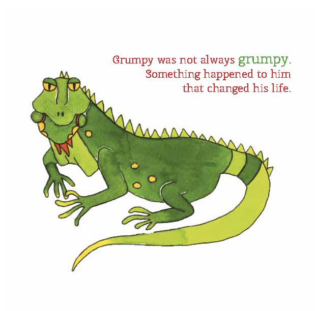 Grumpy the Iguana - Make Momentos